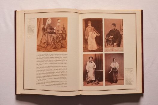 A double-page spread from Chapter 4 of A Victorian Portrait. 