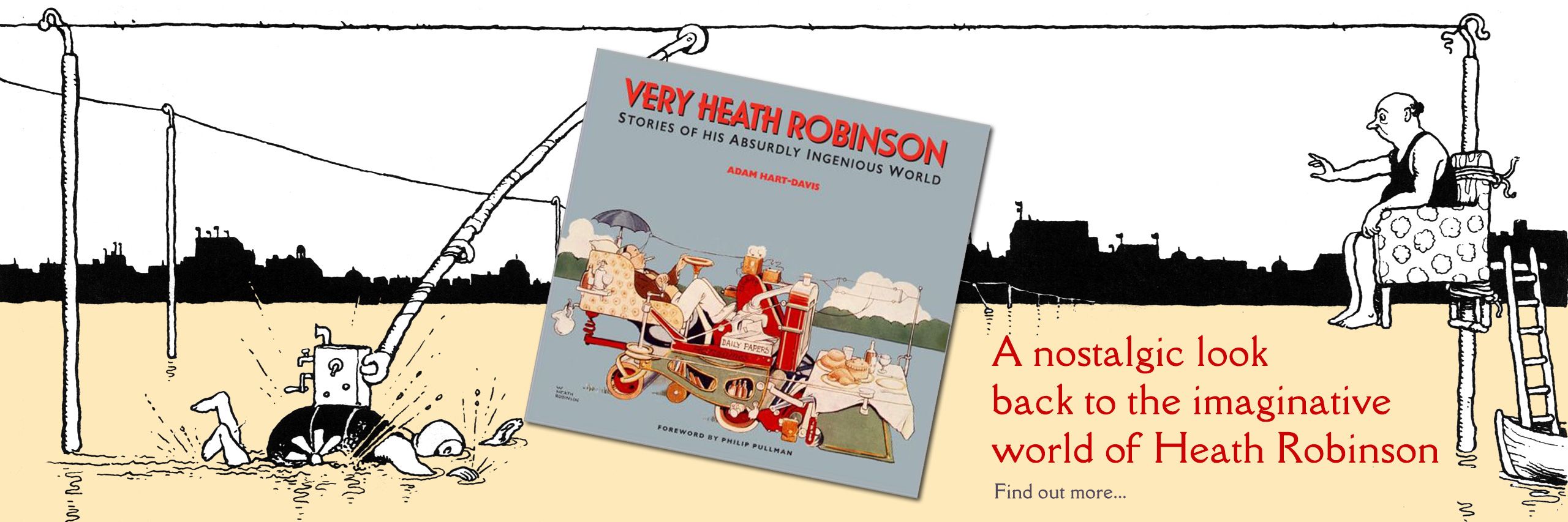 Very Heath Robinson hardback book