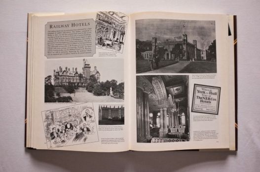 In this picture feature on Railway Hotels, on pages 140-141 of The Railway Heritage of Britain, black-and-white photographs and engravings recall the opulence and comfort offered to passengers by the Victorian railway companies. 