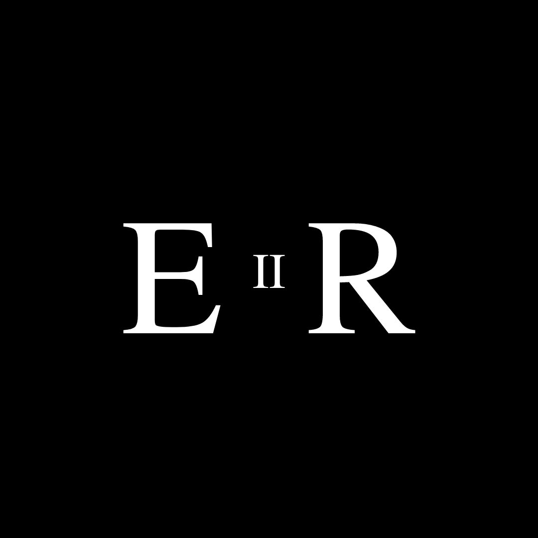 The royal cipher EIIR appears in white on a black background.
