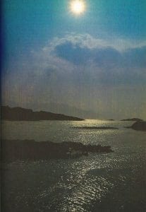 Photo of islands in the Sound of Sleat.