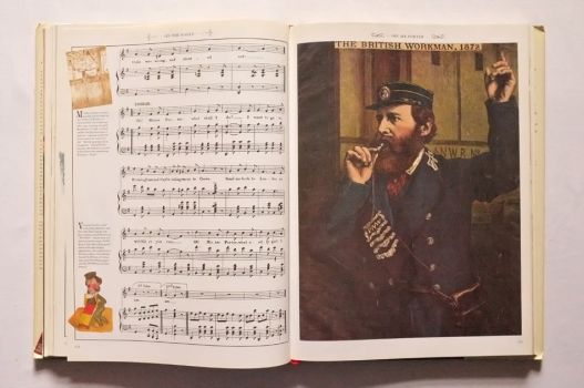 A song sheet for Oh! Mr Porter and an illustration of a railway porter entitled The British Workman.