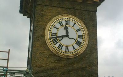 King's Cross clock tower image
